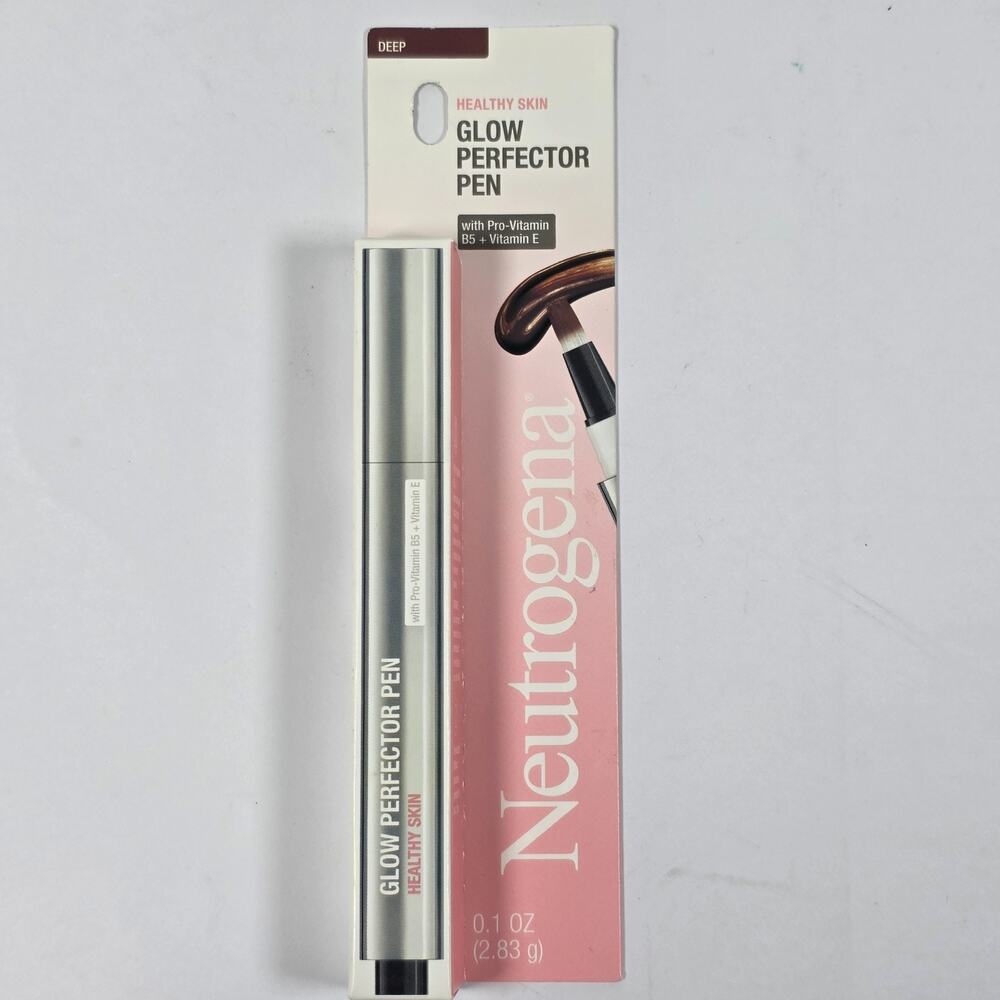Neutrogena Healthy Skin Glow Perfector Pen Deep 0.1 oz New